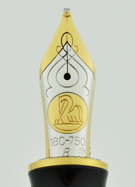 Pelikan M800 Souveran Fountain Pen - Green and Black, Medium